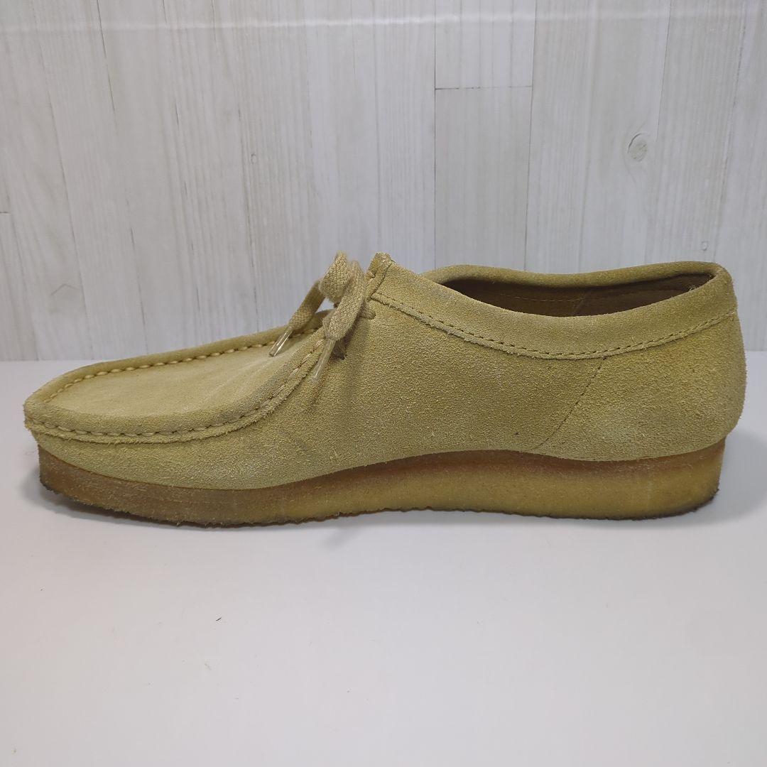 【良品】Clarks　クラークス　ワラビー　ローカット　スエード　27.5cm