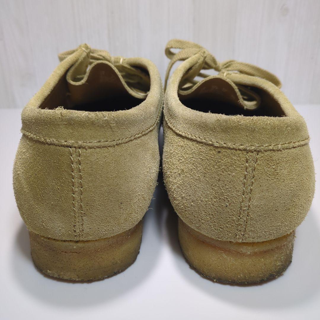 【良品】Clarks　クラークス　ワラビー　ローカット　スエード　27.5cm