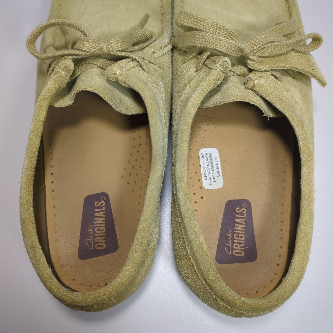 【良品】Clarks　クラークス　ワラビー　ローカット　スエード　27.5cm