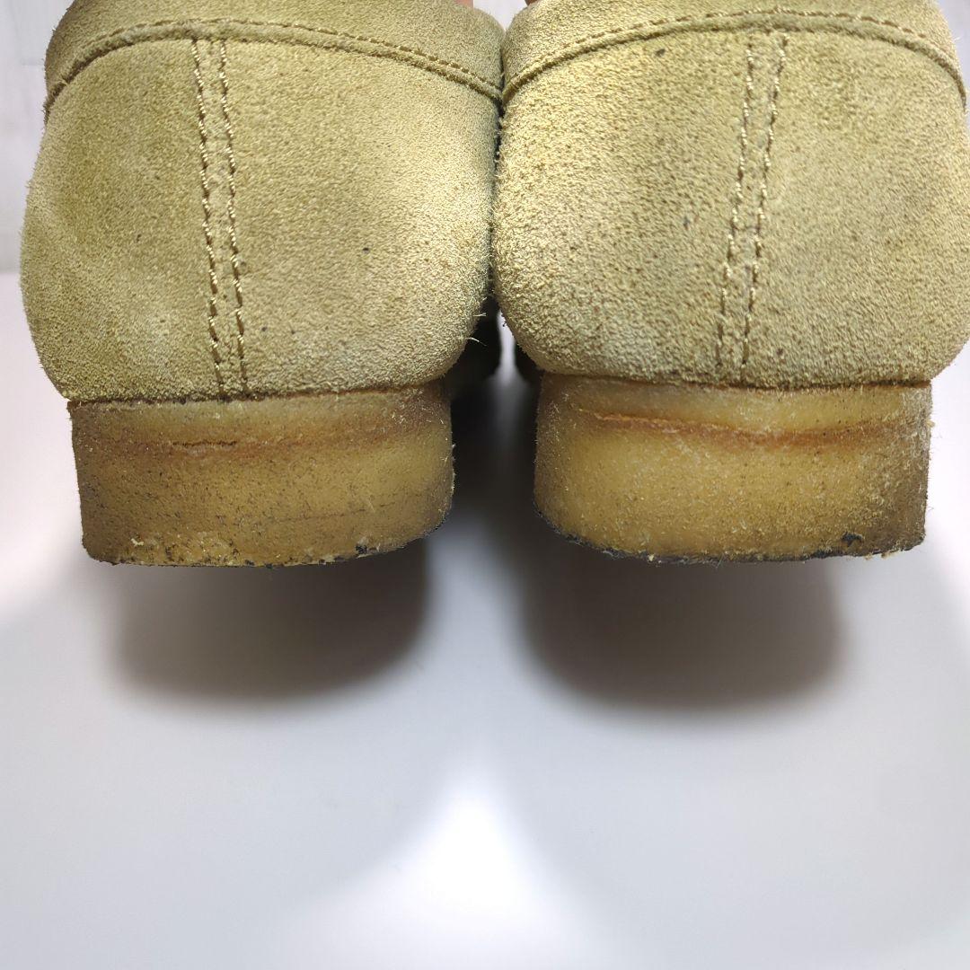【良品】Clarks　クラークス　ワラビー　ローカット　スエード　27.5cm