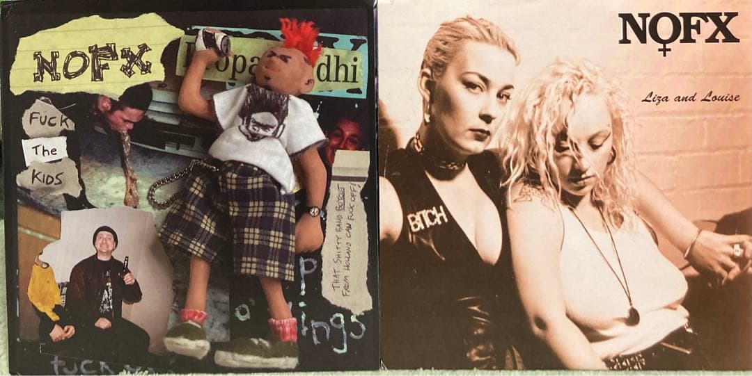 NOFX/LP、EP4枚セット