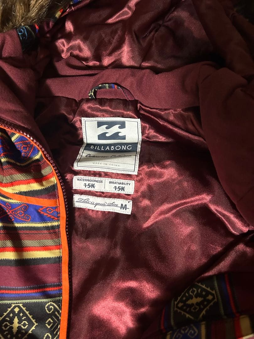 レディーススノーボードウェア上下セット　BILLABONG/ROXY