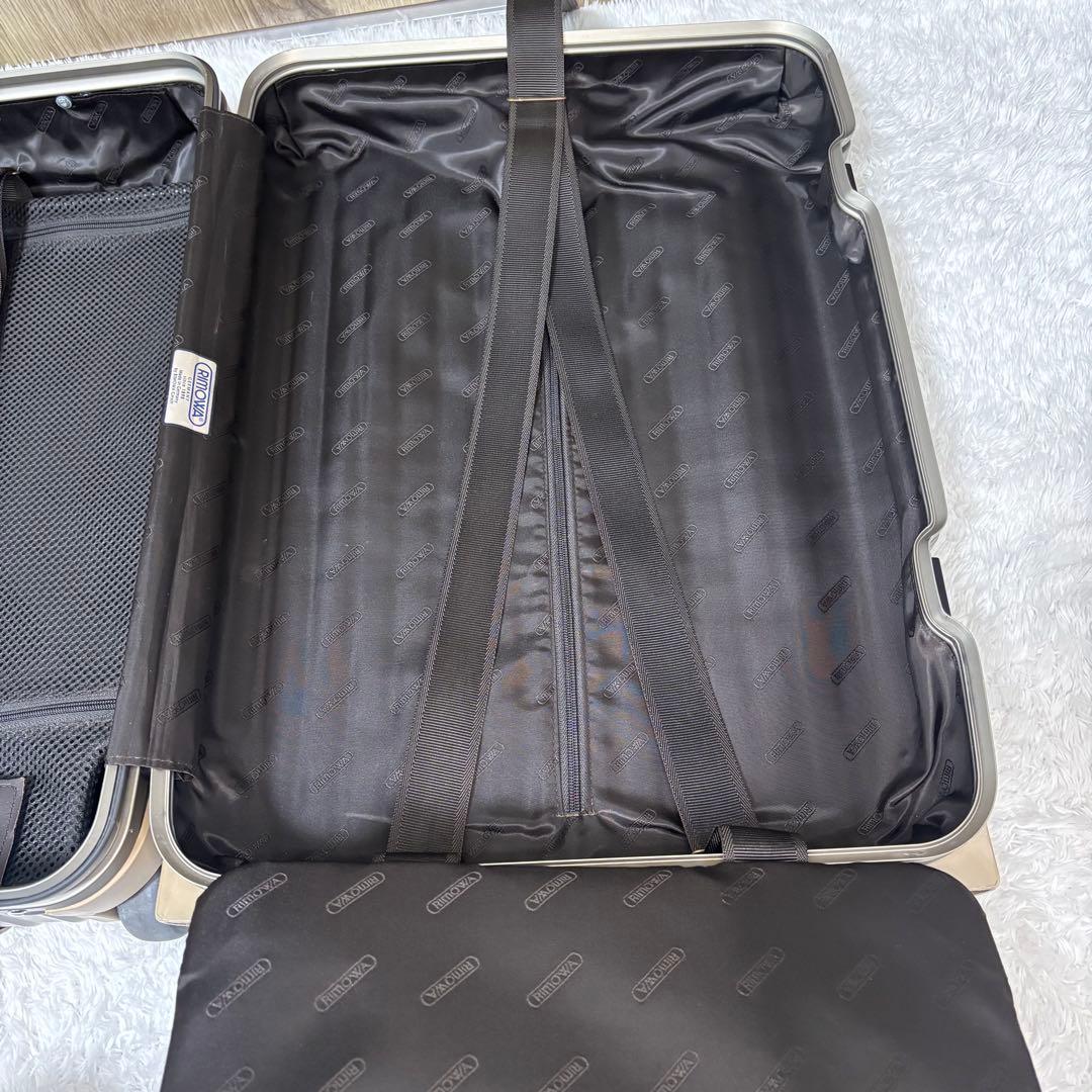 RIMOWA リモワ スーツケース チタン 2輪