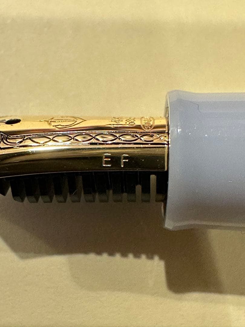 中古★セーラー万年筆★四季織I★雪月空葉★垂雪★EF★極細