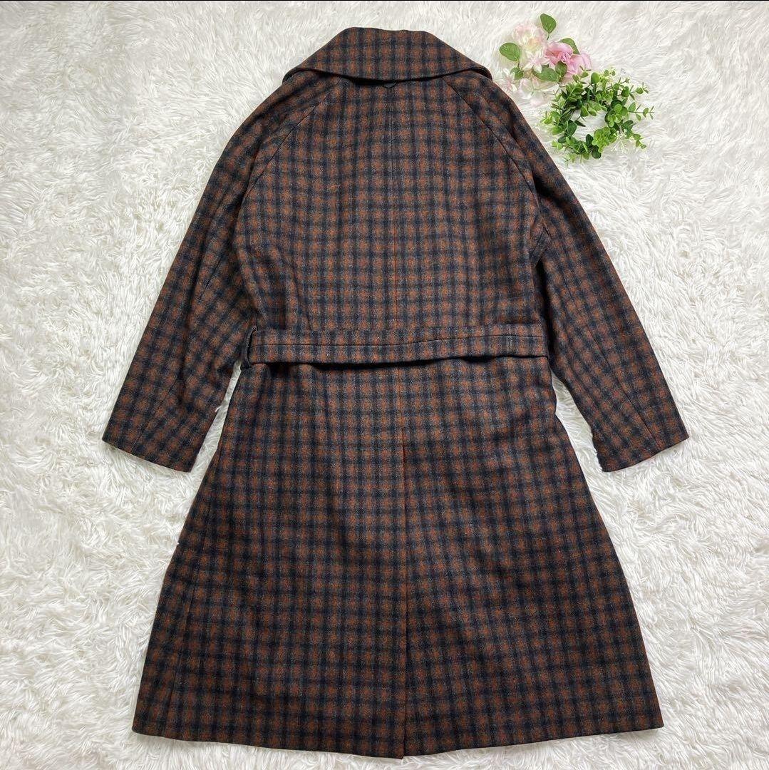 さとし　hevo イーヴォ　ダブルブレストチェスターコート