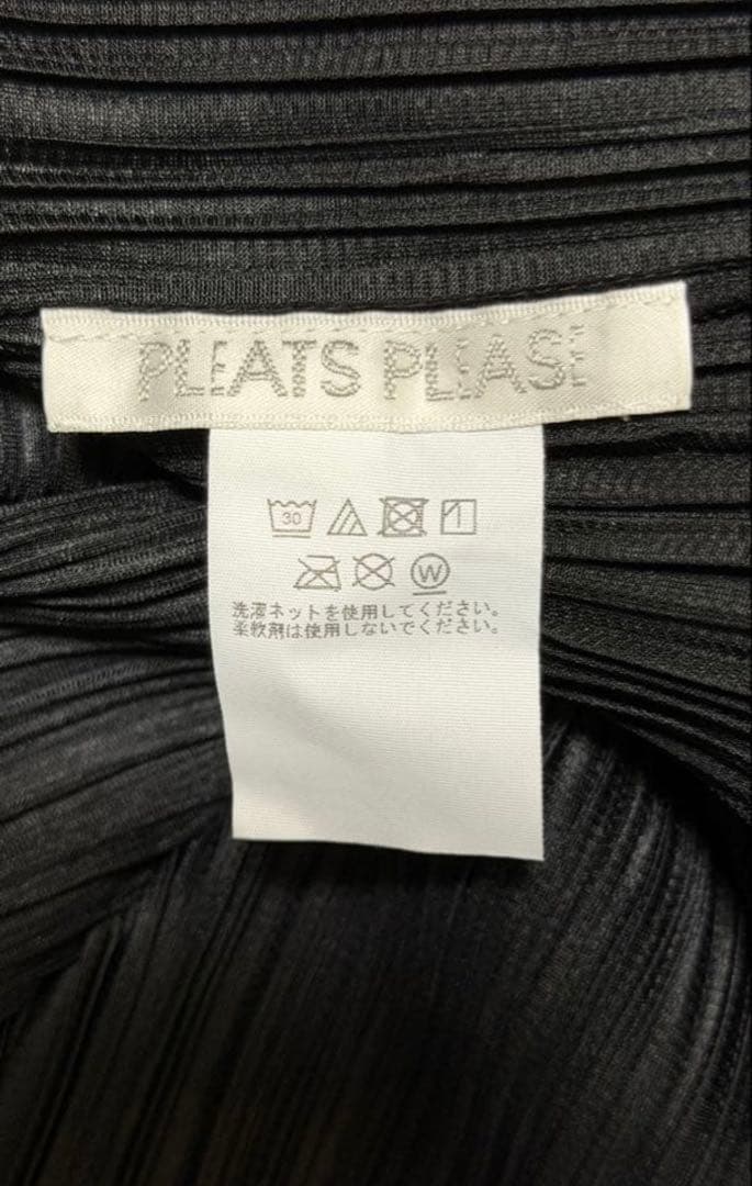 プリーツプリーズ2024 EFFICIENT SQUARE 黒 ワンピース 3