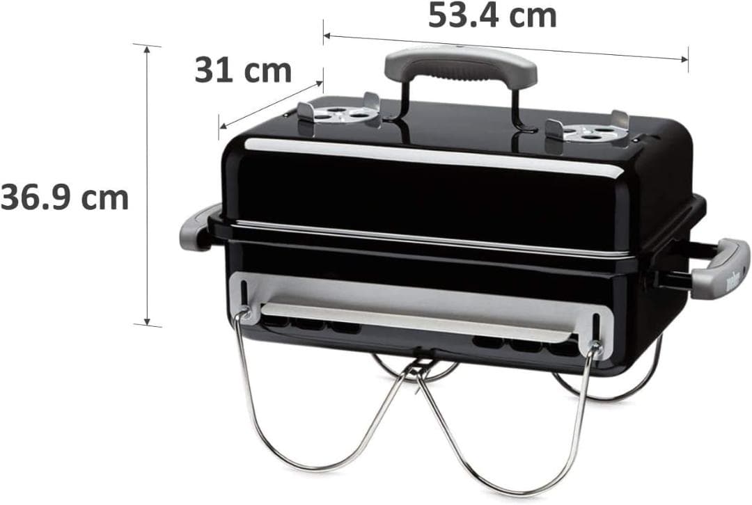 【新品同様】Weber ゴーエニィウェアー チャコールグリル バッグ付