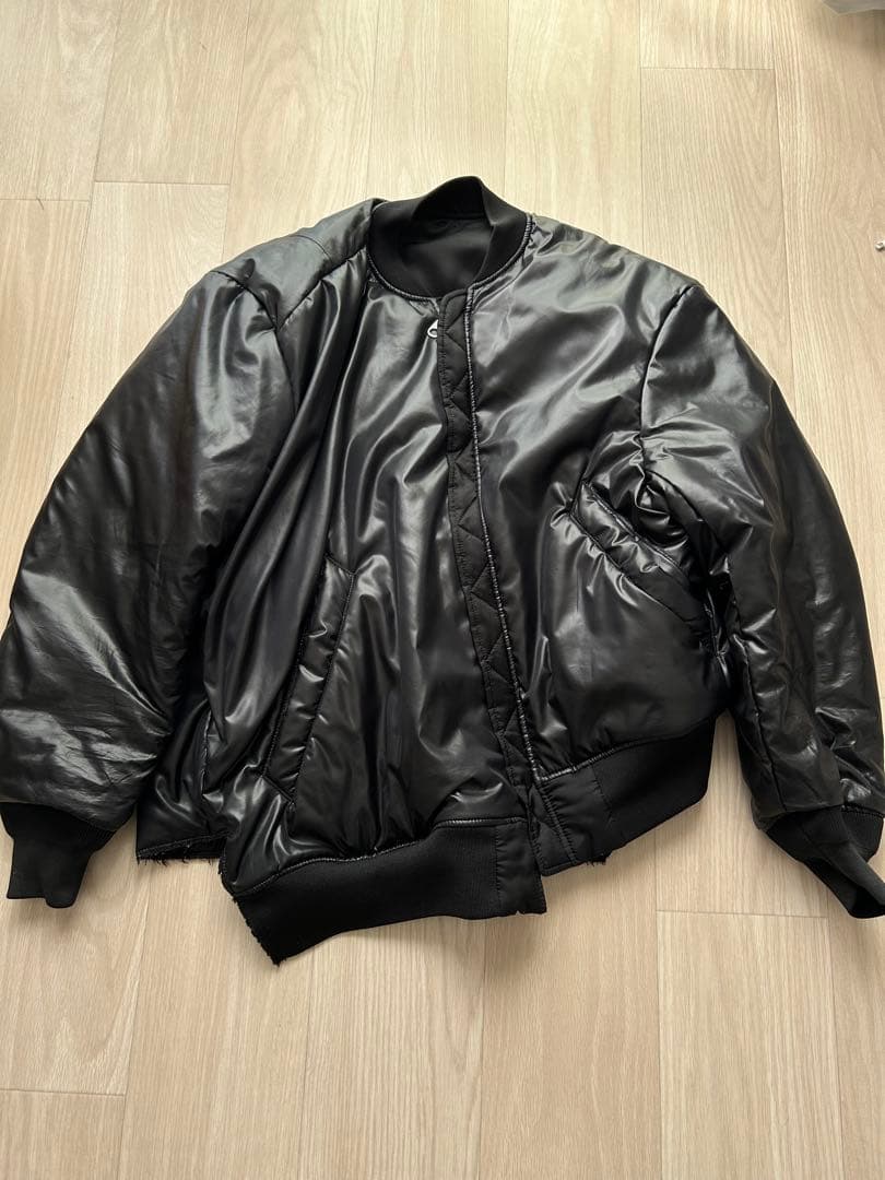 BLACK COMME des GARCONS 25SS MA-1ジャケット