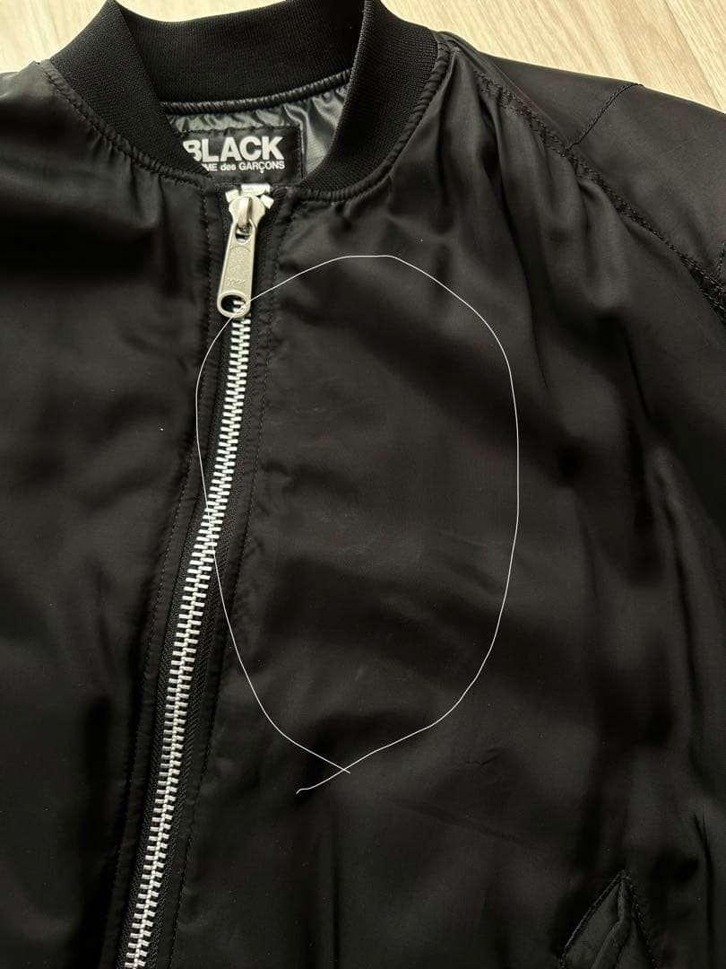 BLACK COMME des GARCONS 25SS MA-1ジャケット