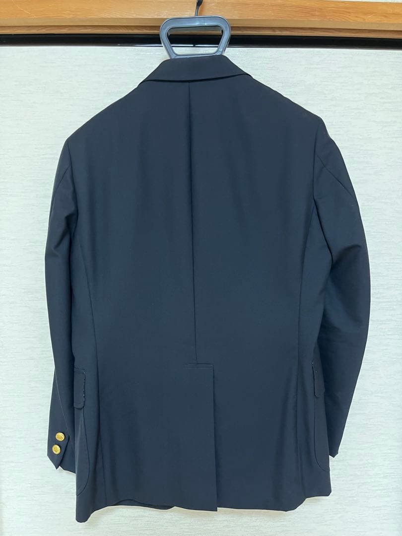 J.PRESS ぺピンメリノ　紺ブレザー　3つボタン段返り A4サイズ