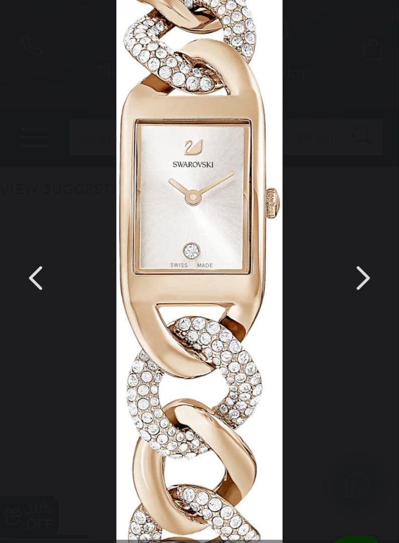 Swarovski スワロフスキー 腕時計 COCKTAIL バングル