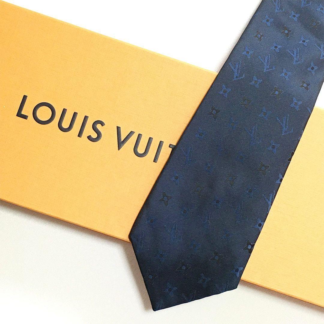 未使用級 ルイヴィトン Louis Vuitton ネイビー モノグラム