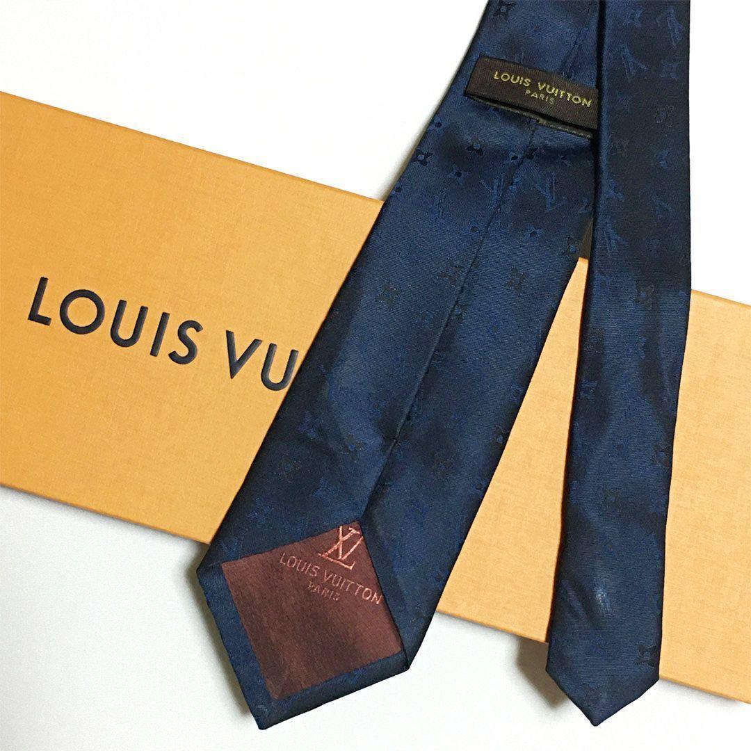 未使用級 ルイヴィトン Louis Vuitton ネイビー モノグラム
