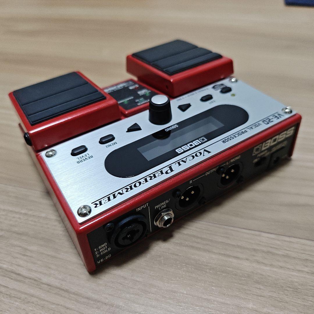 美品　BOSS VE-20 ボーカルプロセッサー