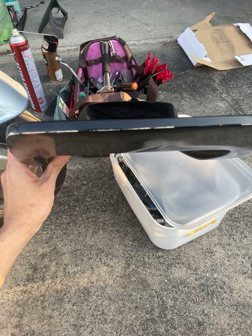 VT250 アウトバーンテールカウル　ツッパリテール　ハネテール