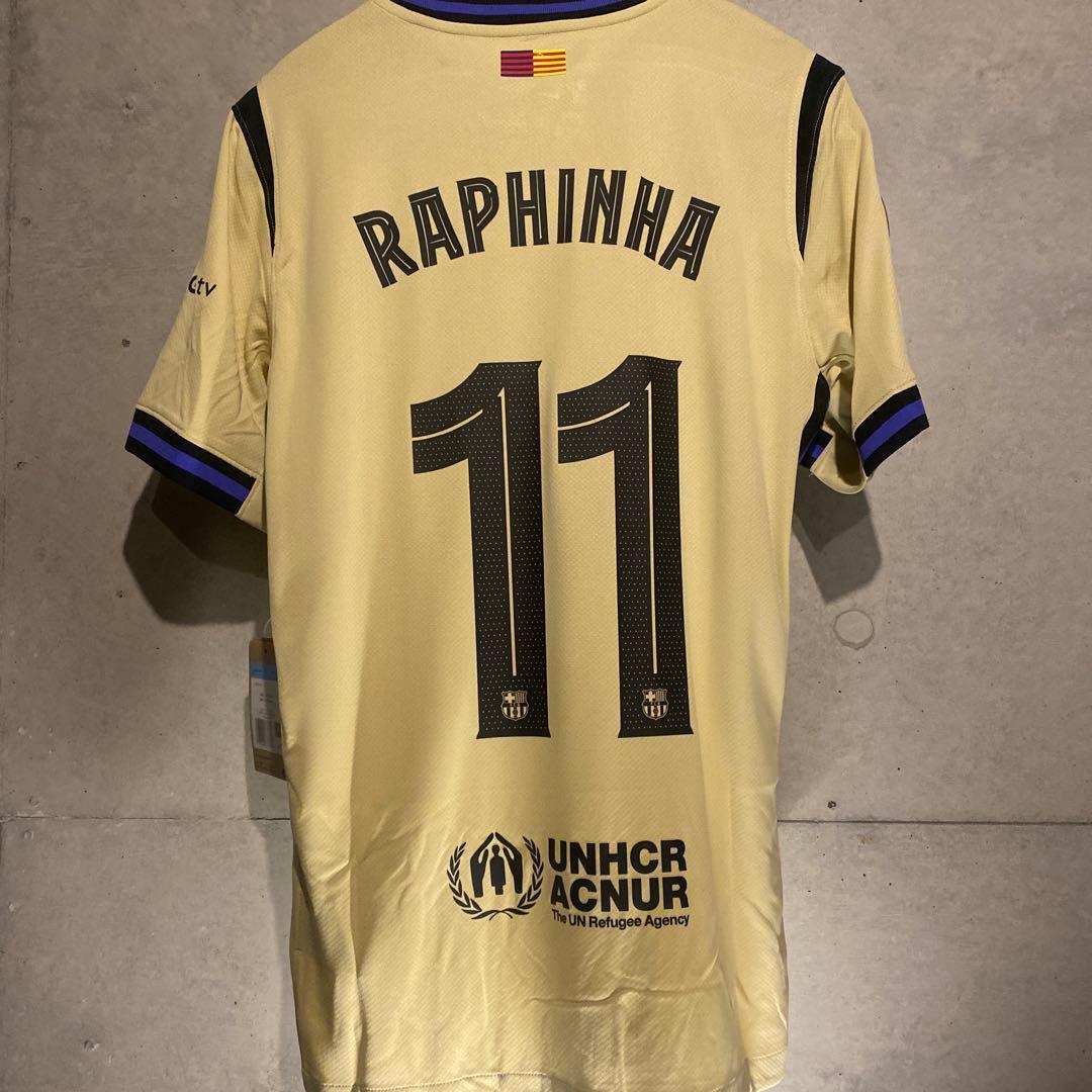 ラフィーニャ　バルセロナ　 25/26　アウェイ　CL仕様