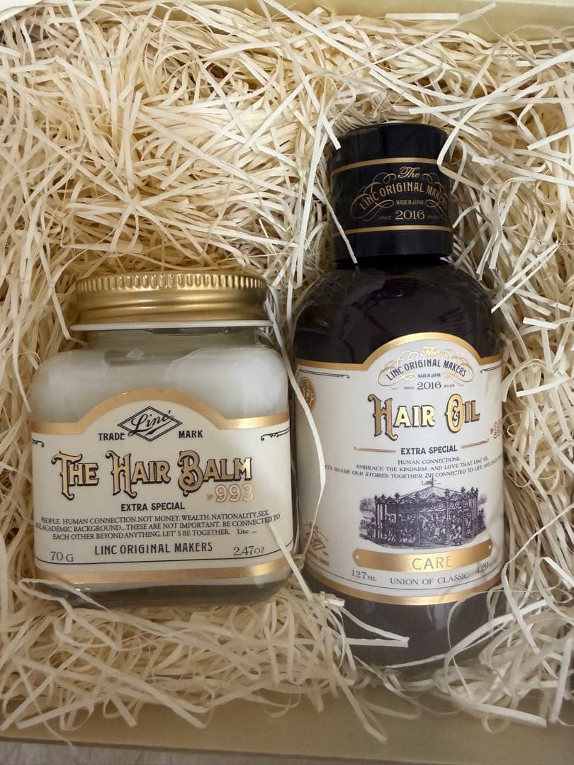 《新品　未開封　正規品》LINC ヘアオイル　ヘアバーム　セット