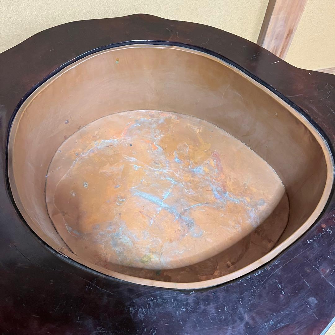 k*n様 天然木　火鉢　サイドテーブル　直径90cm　ビッグサイズ