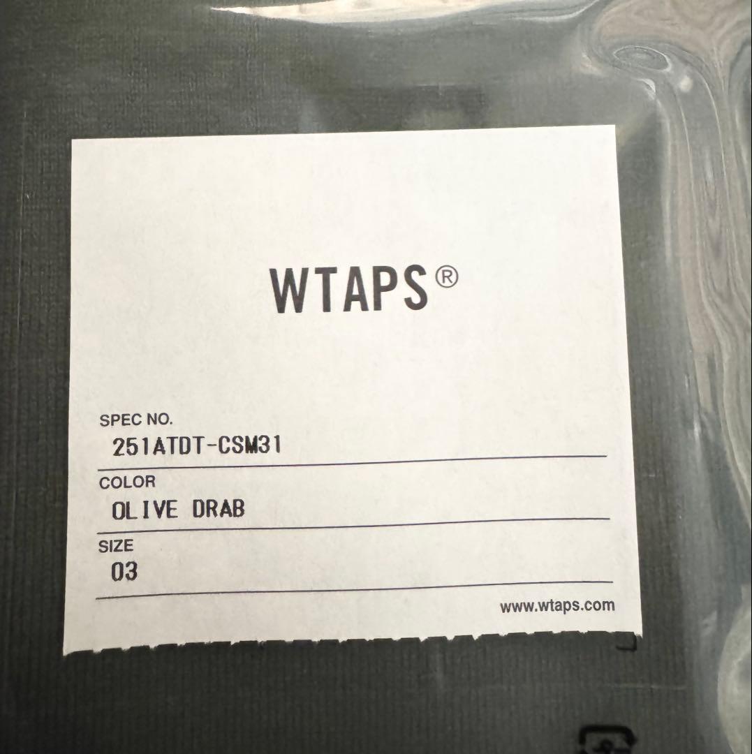 WTAPS 2025SS 251ATDT-CSM31 MUDDY タンクトップ