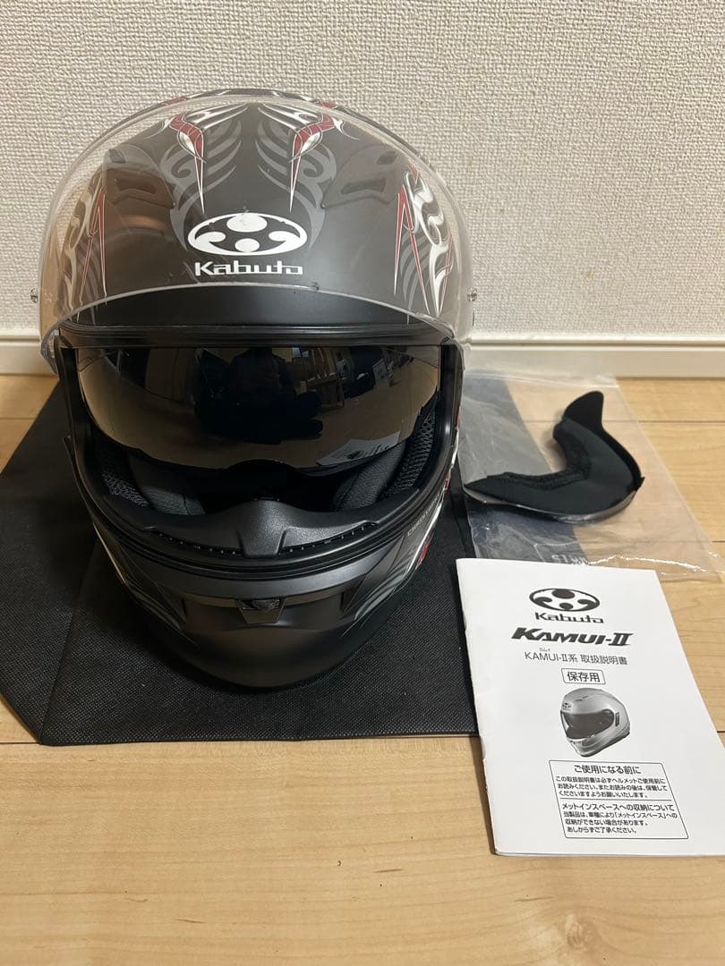 OGK KABUTO KAMUI2 カムイ2 フルフェイスヘルメット Mサイズ