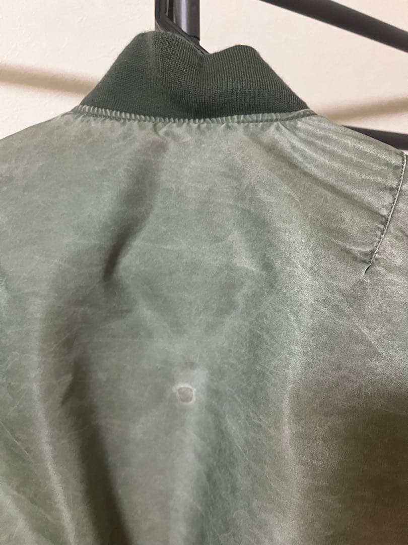 90s MA1 ジャケット リバーシブル jazzix ミリタリー 画像要確認