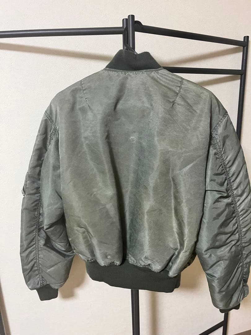 90s MA1 ジャケット リバーシブル jazzix ミリタリー 画像要確認