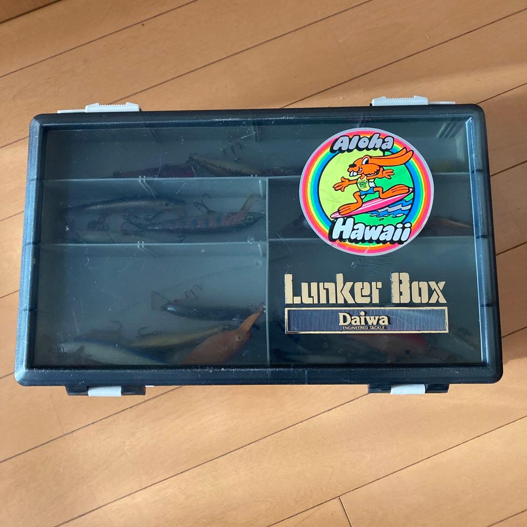 タックルボックス両開きルアーほか