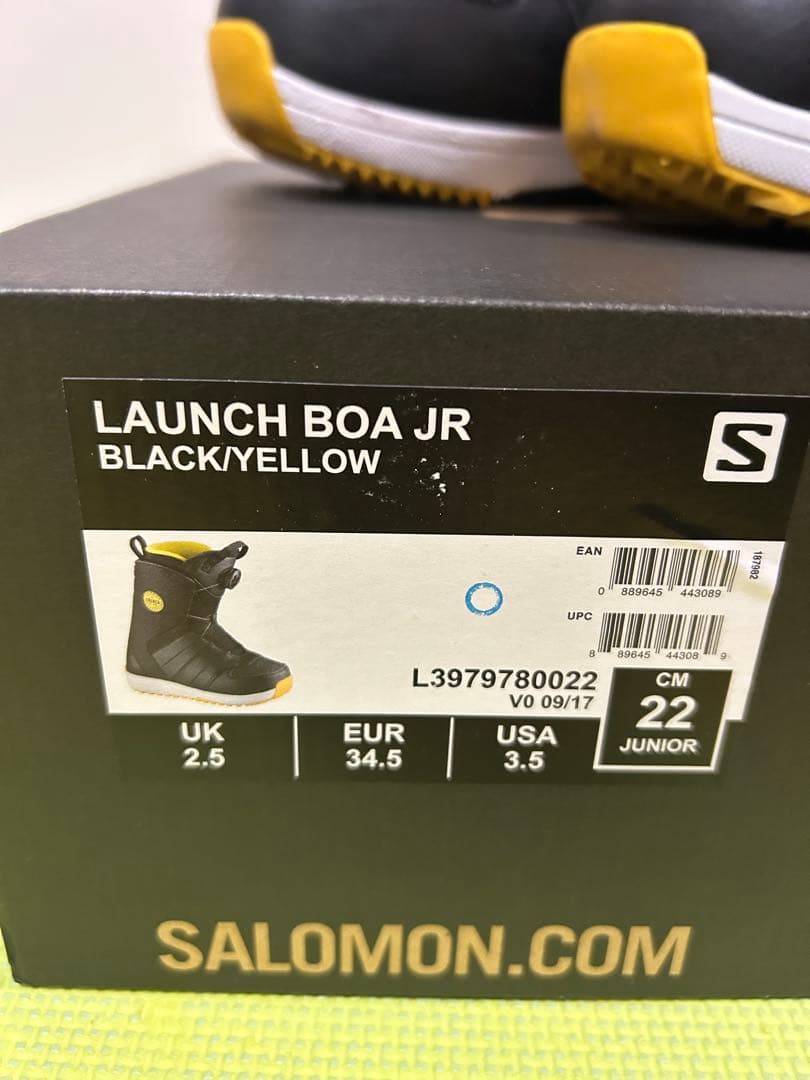Salomon Launch BOA JR 22cm サロモン