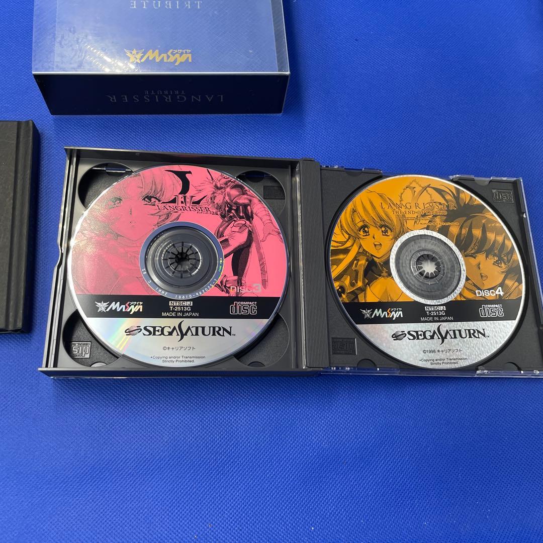 セガサターン　LANGRISSER & MUSYNX TRIBUTE セット