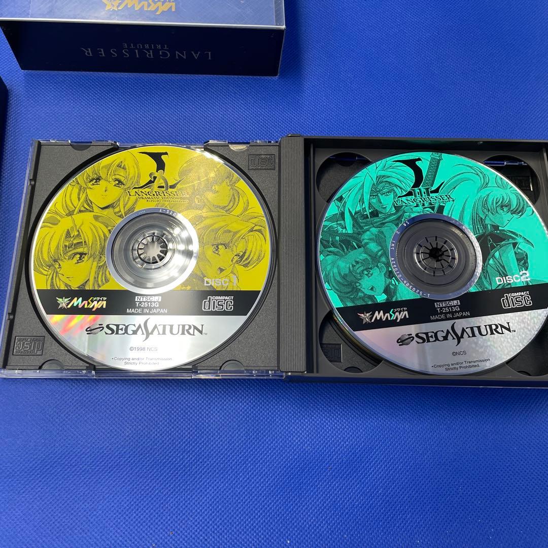 セガサターン　LANGRISSER & MUSYNX TRIBUTE セット