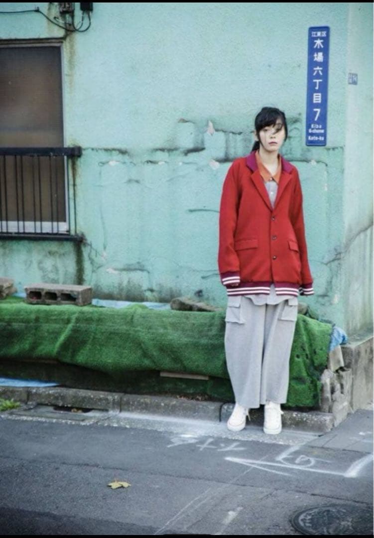 hazama スタジャンとジャケットの二重奏