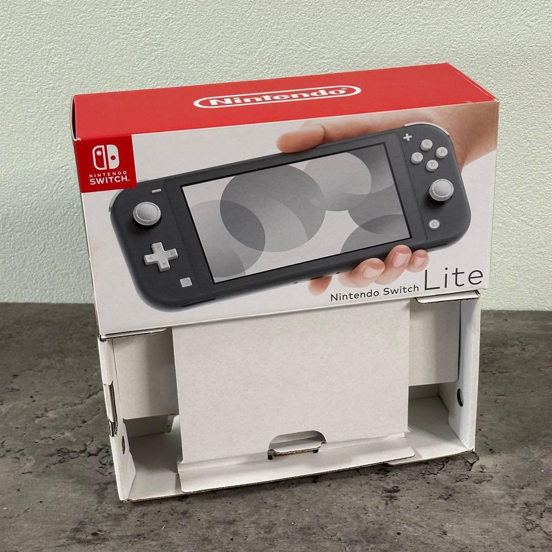 Nintendo Switch Lite グレー 付属品完備