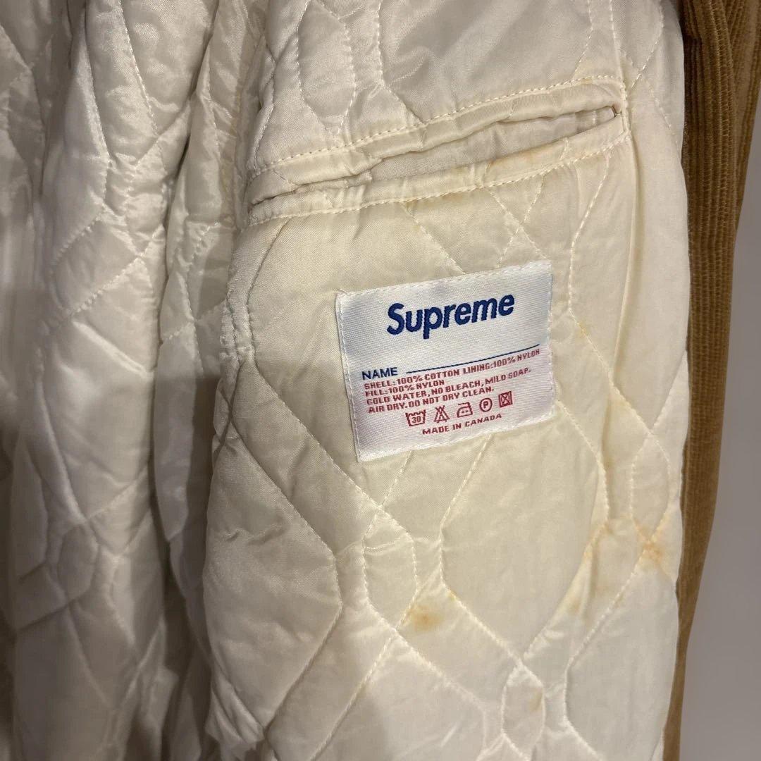 初期　Supreme コーデュロイ スタジャン XL