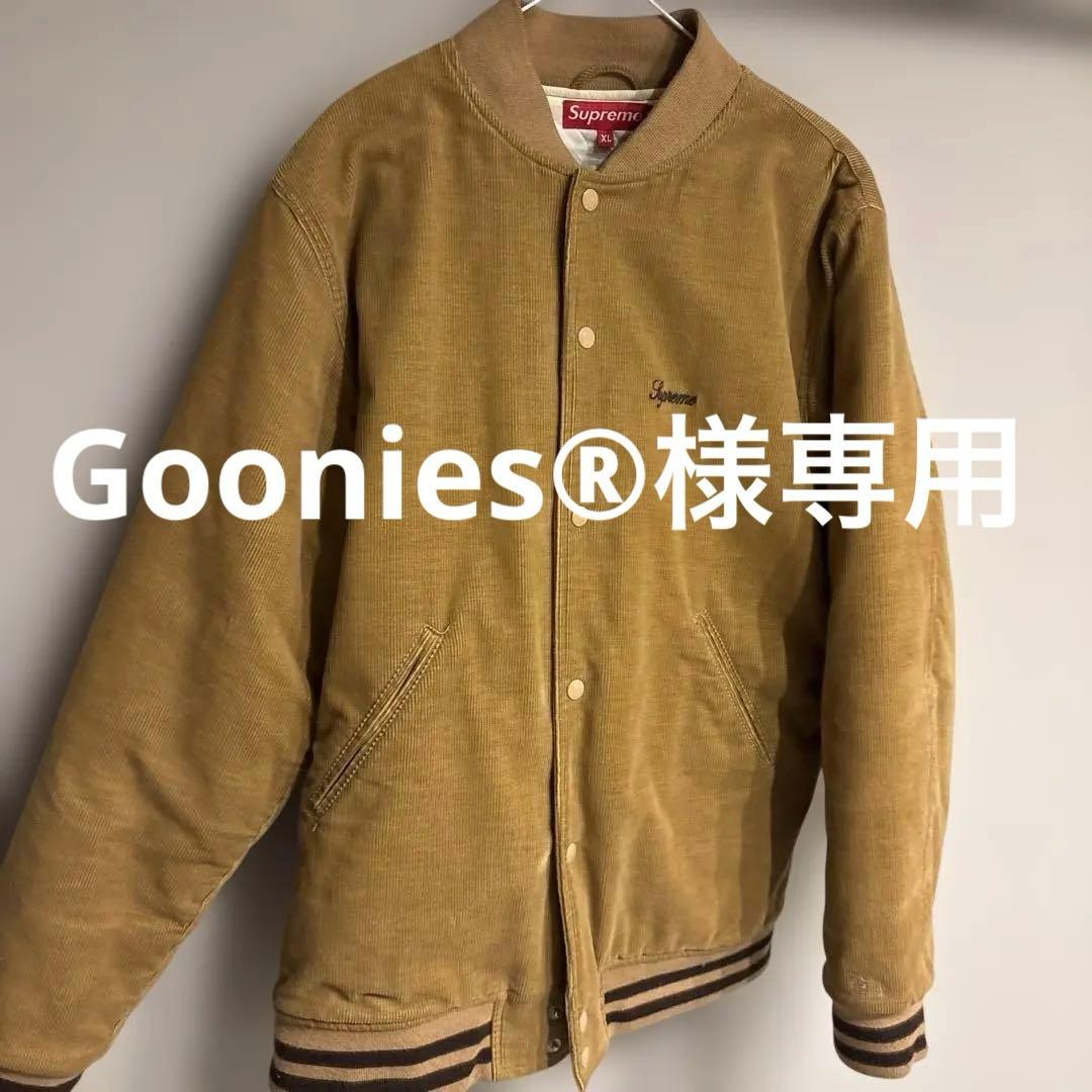 初期　Supreme コーデュロイ スタジャン XL