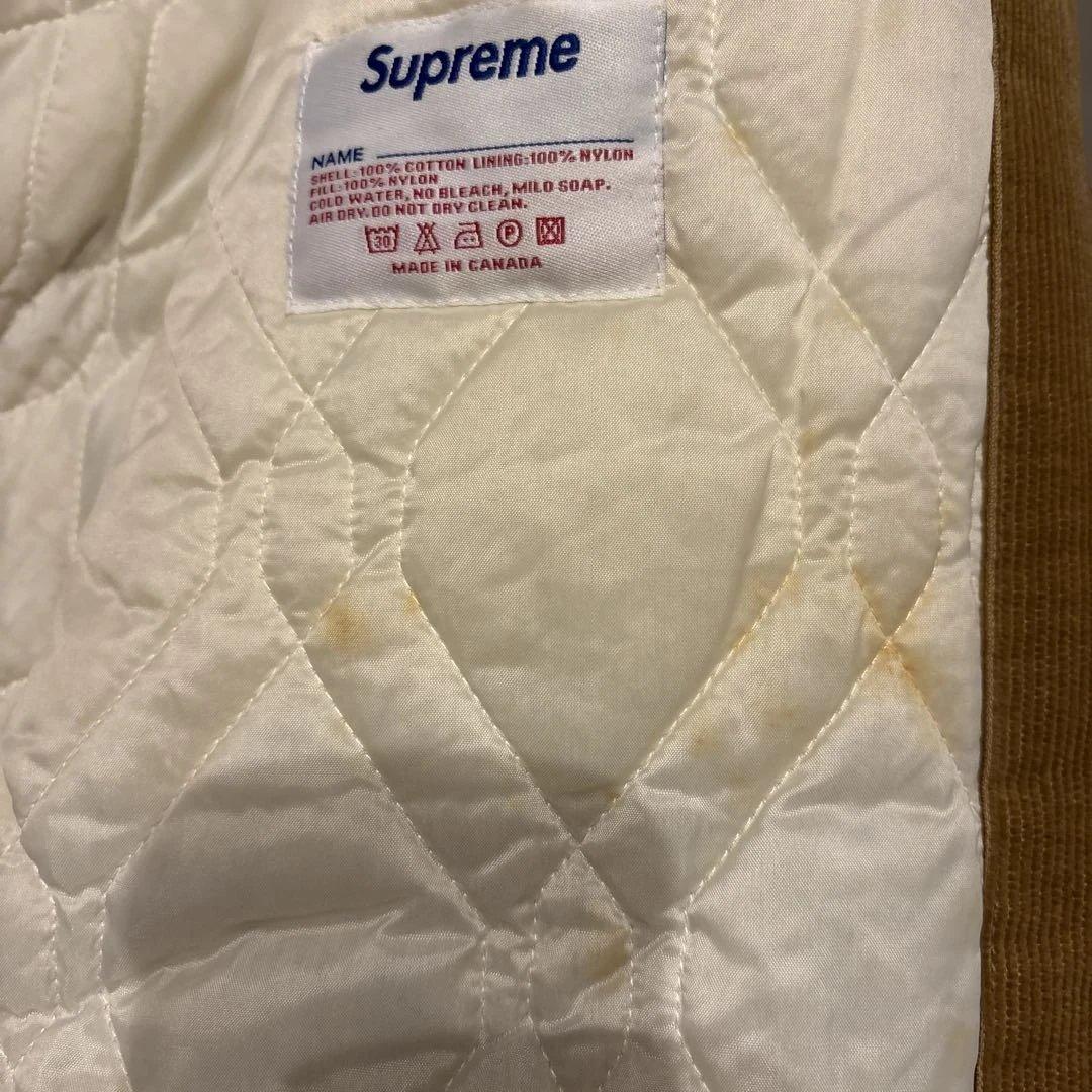 初期　Supreme コーデュロイ スタジャン XL