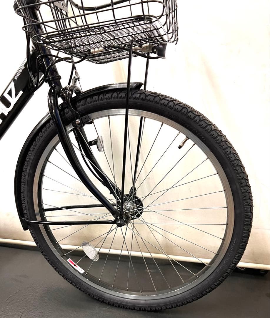 1年保証　ブリヂストン　ステップクルーズ　26インチ　黒色　電動アシスト自転車