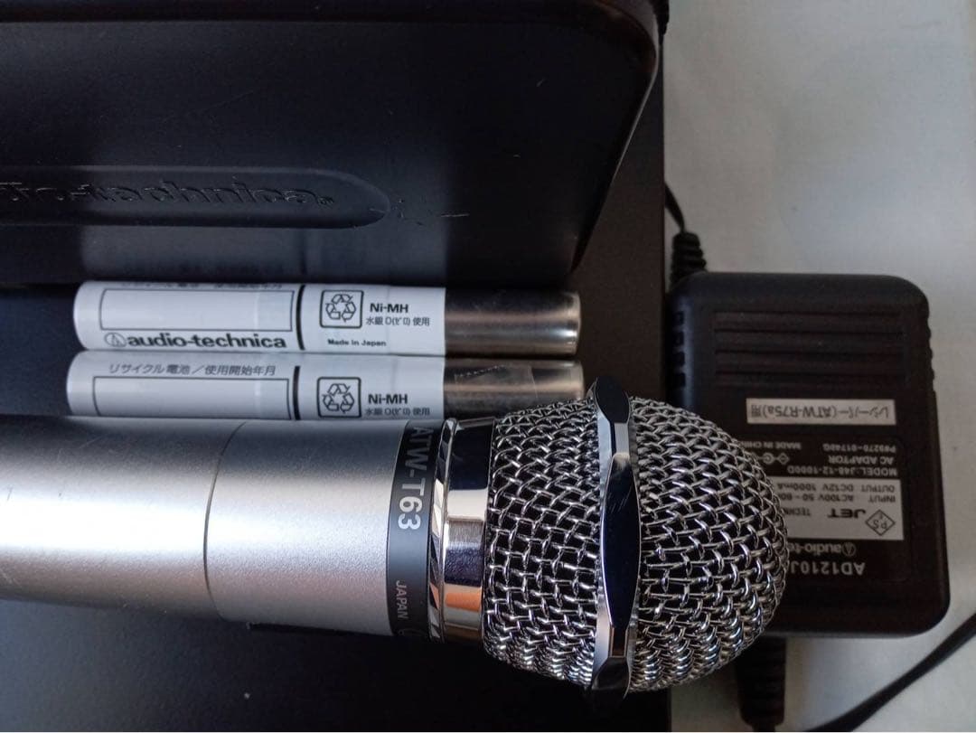 オーディオテクニカ　ワイヤレスマイク　カラオケマイク