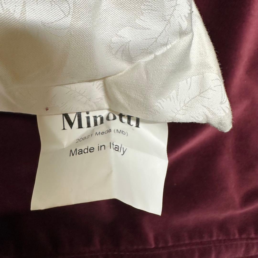 Minotti 　クッション　高級家具　ミノッティ　ワインレッド 1個