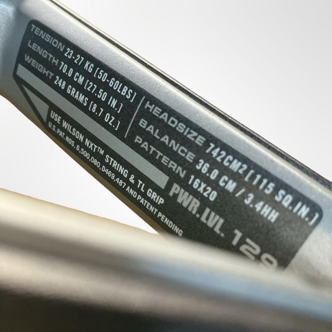 【美品】Wilson TRIAD 3 G1 テニスの王子様 丸井ブン太 デカラケ
