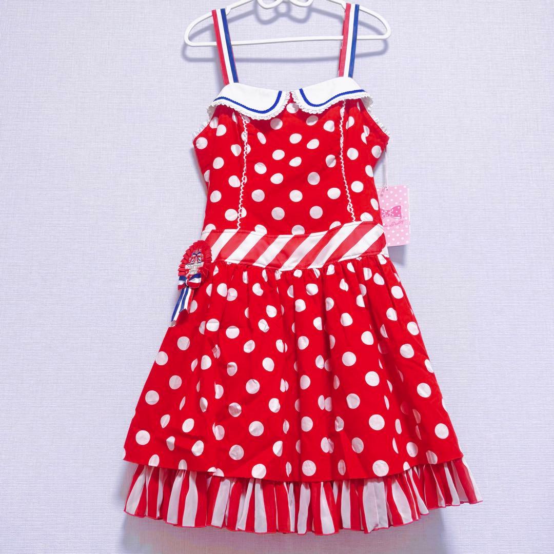 Angelic Pretty サロペット風 ジャンスカート