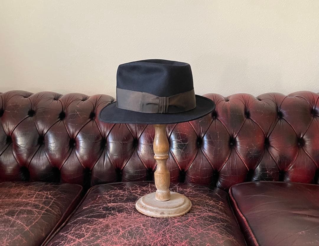 希少ビックサイズ7 1/2 50S STETSON ステットソン ヴィンテージ