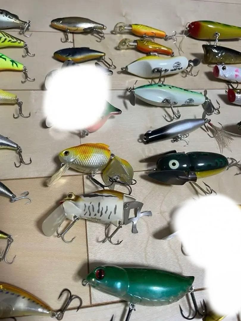 バス釣り引退セット　ミノークランクシャッドラパラ　ヘドン