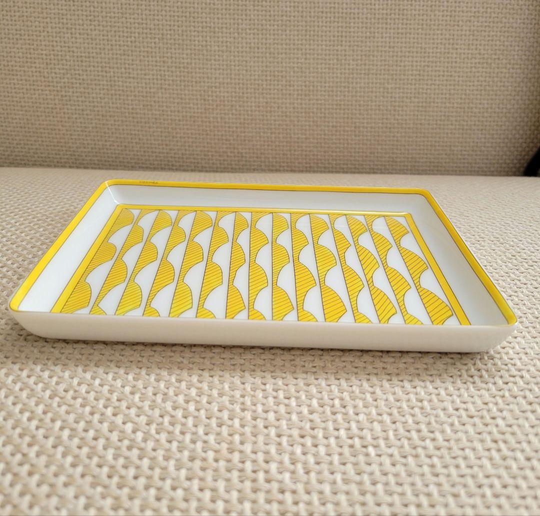 HERMES エルメス 食器ソレイユ 長方形プレート