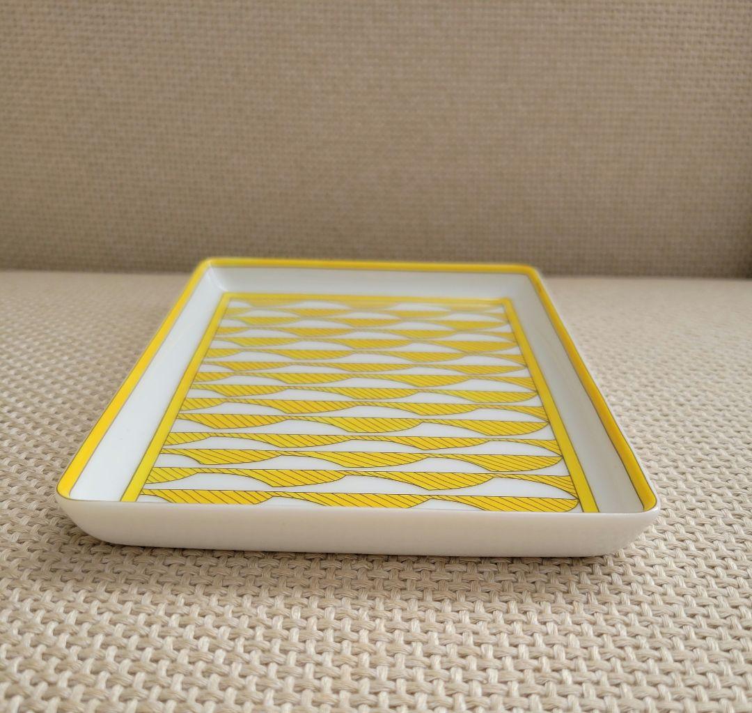 HERMES エルメス 食器ソレイユ 長方形プレート