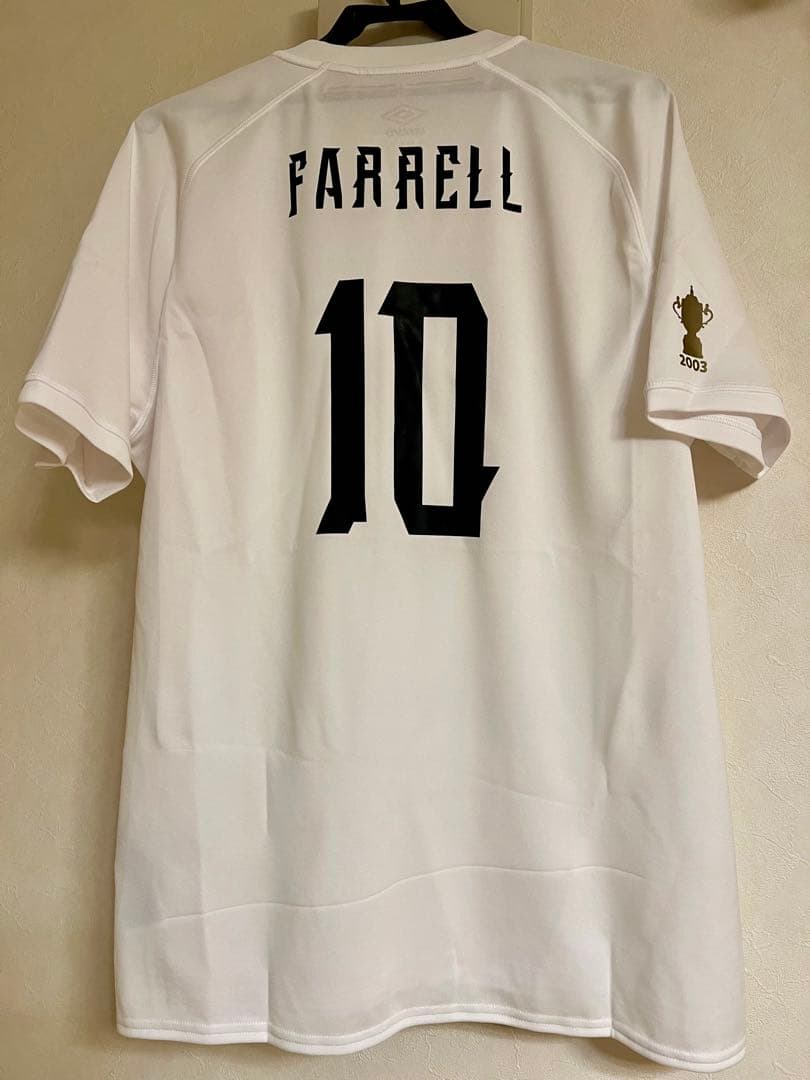 イングランド代表 RWC2023 オーウェン・ファレル レプリカジャージ L