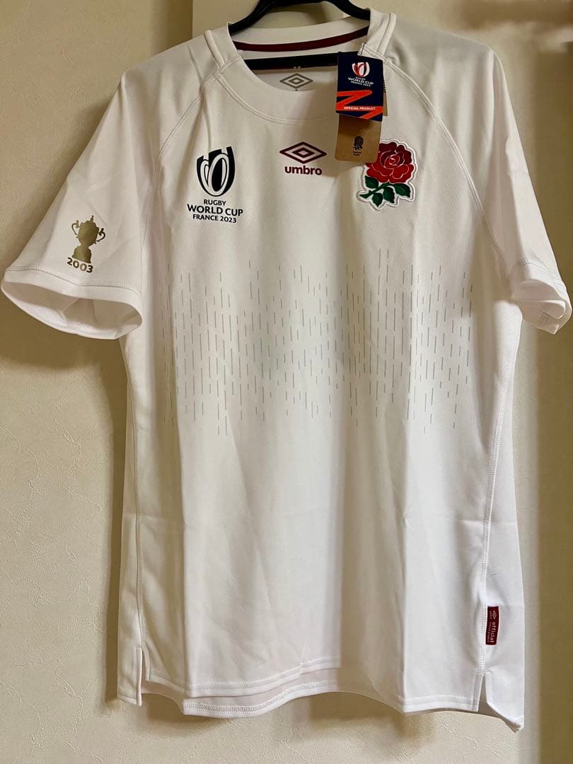 イングランド代表 RWC2023 オーウェン・ファレル レプリカジャージ L