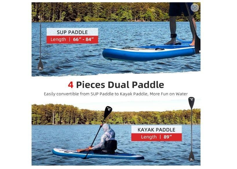 Abahub sup 中古ボード インフレータブル 全長320cm パドル他付き