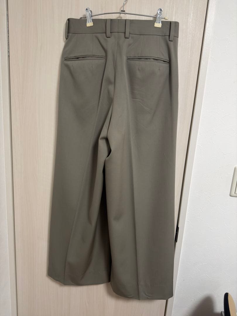 パンツ stein EXTRA WIDE TROUSERS toupe beige