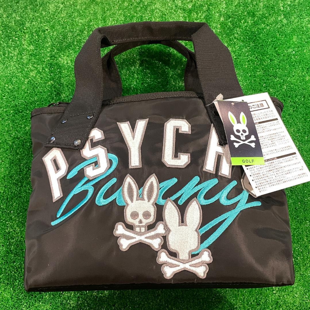 サイコバニー ゴルフ グラフィック ラウンドバッグ /ブラック