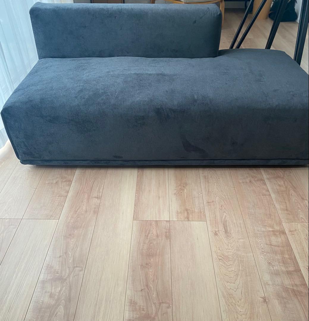 Francfranc メーネソファ2 ソファL 黒